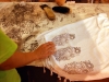 Traditional hand printing