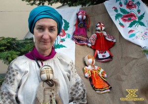 Natalia Svyrydyuk, a doll-maker 