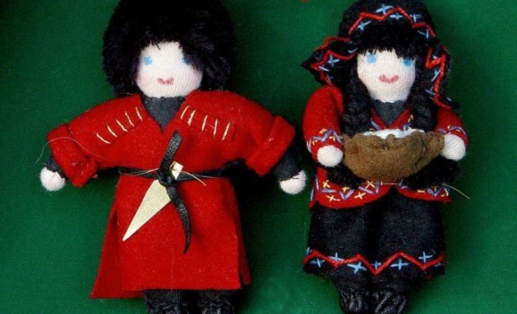 Виставка ляльок сучасних грузинських художників