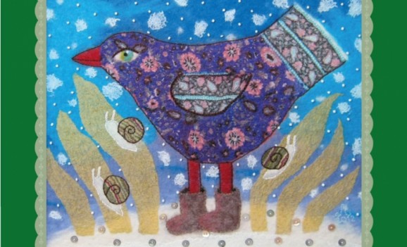 Виставка Євгенії Лебедєвої «Птаха у святковому вбранні»