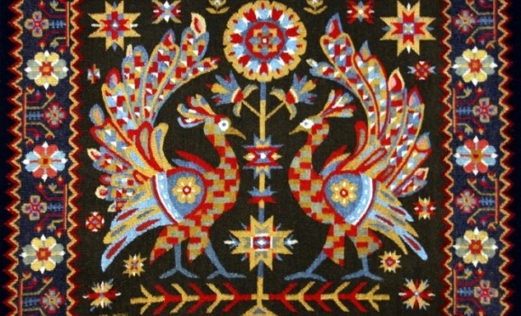 Виставка тканих килимів Степана Ганжі