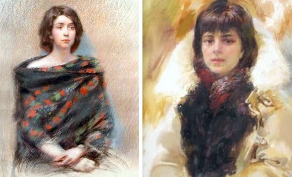 Виставка живопису та графіки Катерини Білетіної “Портрет дівчини”