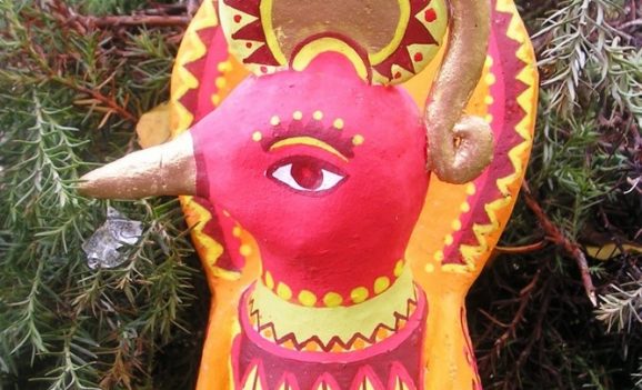 Виставка керамічних звірят та текстильних ляльок